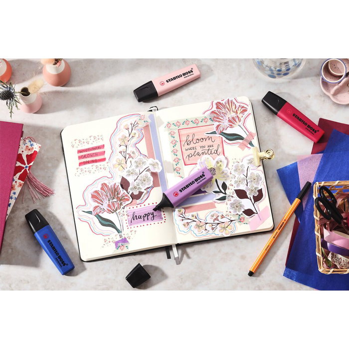 Marqueur fluorescent Stabilo NATURECOLORS WILDFLOWE Lila (10 Unités) Marqueur fluorescent Stabilo NATURECOLORS WILDFLOWE Lila (10 Unités)