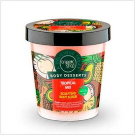 Organic Shop Exfoliant Corporel Modelant Mélange Tropical 450 ml