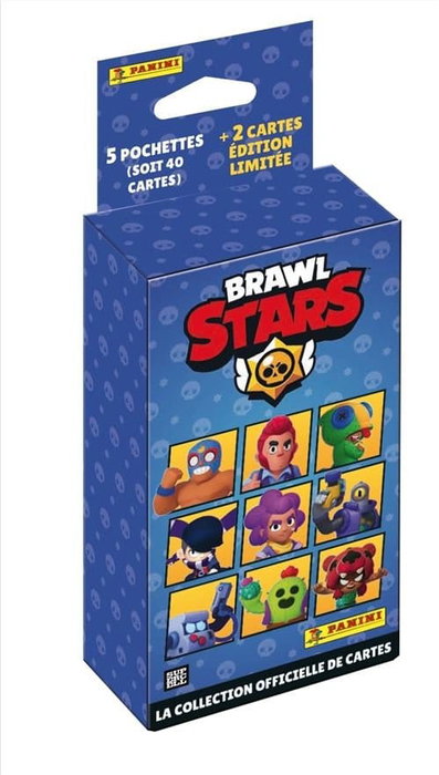 Panini Brawl Stars Starter Pack eco-blister cartes à collectionner Allemand