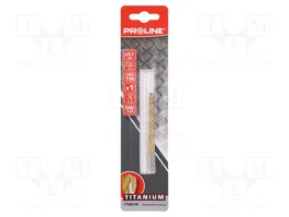 PROLINE Foret pour métal Ø 5,1 mm HSS-R TIN coated