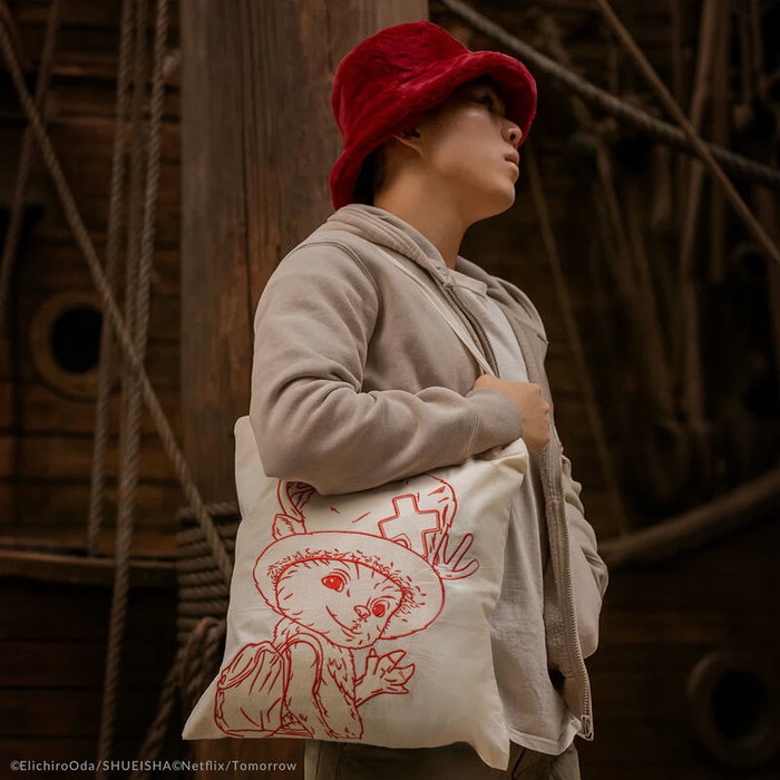 Cinereplicas Tote bag One Piece Netflix Boceto de Chopper Cinereplicas Tote bag One Piece Netflix Boceto de Chopper
