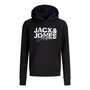Sweat à capuche enfant Jack & Jones Jjgeplas Noir