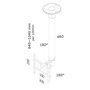Neomounts FPMA-C200 Support de TV 10-40 pouces Argenté