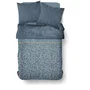 Today Parure de Lit Imprimé Léopard Bleu en Coton