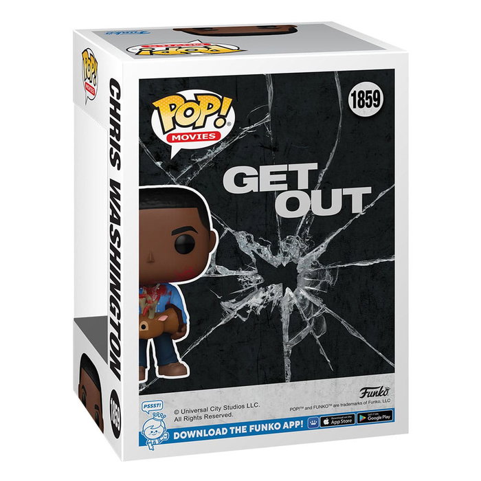 Jordan Peele POP! Movies Vinyl figurine Get Out - Chris Washington w/Deer 9 cm Jordan Peele POP! Movies Vinyl figurine Get Out - Chris Washington w/Deer 9 cm
