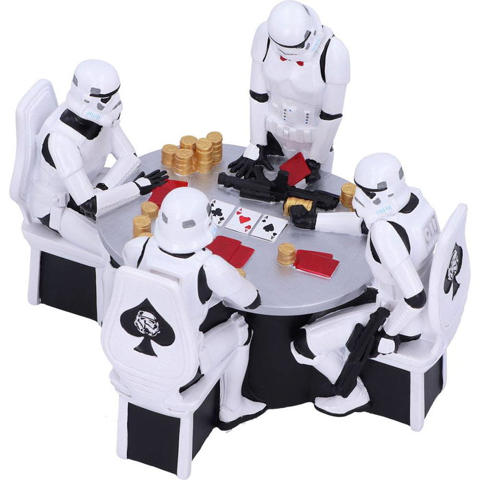 Nemesis Now Star Wars diorama Stormtrooper Poker Face 18 cm