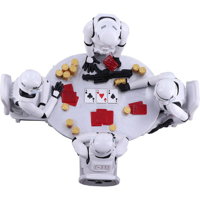 Nemesis Now Star Wars diorama Stormtrooper Poker Face 18 cm