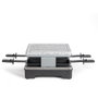 Livoo DOC242 Appareil à raclette pour 4 personnes, 600 W, Noir et pierre