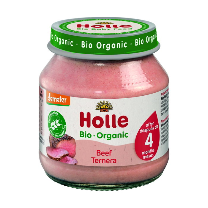 Holle Mini Pot de Purée de Veau 100% Bio 125g