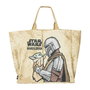 Cerdá Sac shopping The Mandalorian Star Wars - Tote bag en polyester et coton - 48x43x17 cm