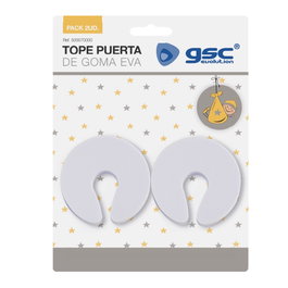 GSC Evolution Pack de 2 butées de porte en gomme EVA