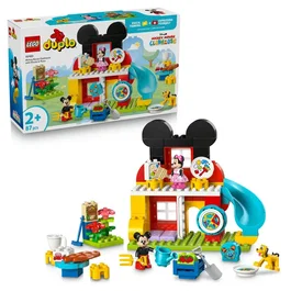 LEGO DUPLO 10465 - Maison de Mickey Mouse avec Minnie et Pluto - Jeu de construction Disney - 87 pièces - Développe la motricité fine - Pour enfants dès 2 ans