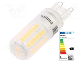 PHILIPS Lampe LED G9 blanc ambiant 3000K