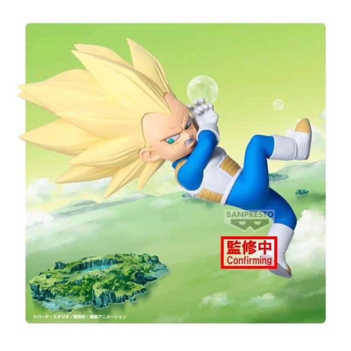 Banpresto Vegeta Super Saiyan 3 Mini Dragon Ball Daima avec panneau 13cm Banpresto Vegeta Super Saiyan 3 Mini Dragon Ball Daima avec panneau 13cm