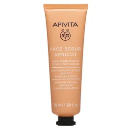 Apivita Masque gommant à l'abricot, nettoyant et exfoliant, 50 ml