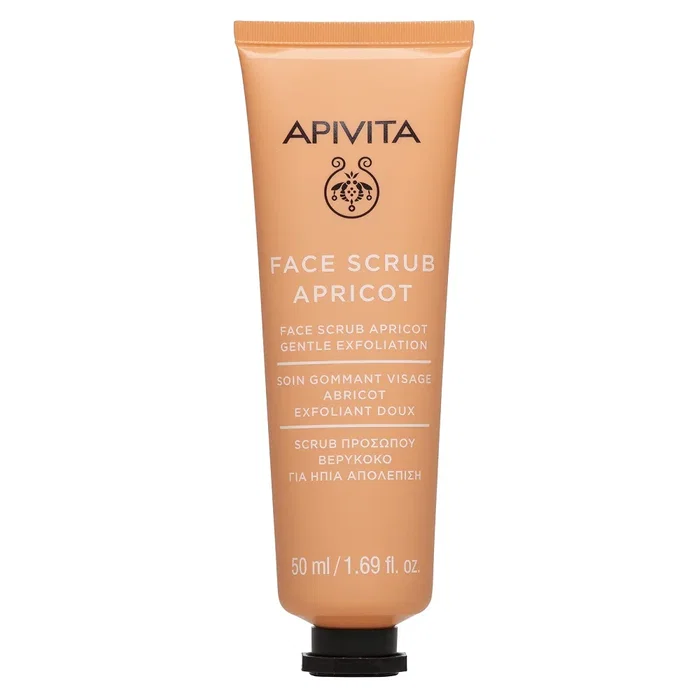 Apivita Masque gommant à l'abricot, nettoyant et exfoliant, 50 ml Apivita Masque gommant à l'abricot, nettoyant et exfoliant, 50 ml