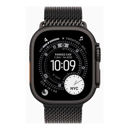 Apple Watch Ultra 3 GPS + Cellular 49mm Titane Noir – Smartwatch Sport & Aventure avec Puce S10, Autonomie 42h, Écran Retina LTPO3 Always-On 3000 nits, Saphir, 64 Go