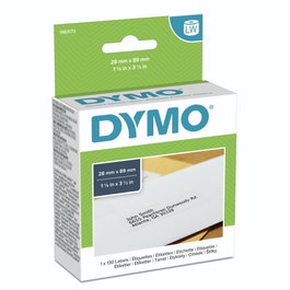 Dymo Étiquettes d'adresse 28x89mm Blanc (130 étiquettes)