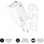 Chargeur mural Subblim SUBCHG-6G6530 Blanc 65 W 120 W