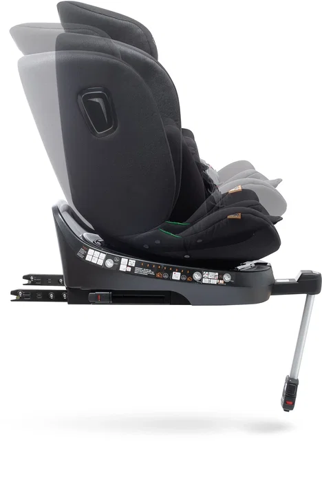 Babyauto Siège Auto Aitana Groupe 0/1/2/3 I-Size 40-150 cm Isofix Pivotant 360° avec Jambe de Force - Noir