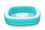 Bestway Piscine Gonflable Enfant 54446 2 Chambres Table Flottante Family 218x218x48 cm +6 Ans