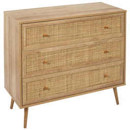 Home Deco Factory Commode 3 Tiroirs Bali