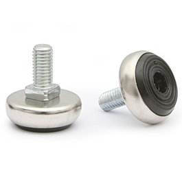 CIEFFE Pied niveleur SOHO H38 M10 Chrome