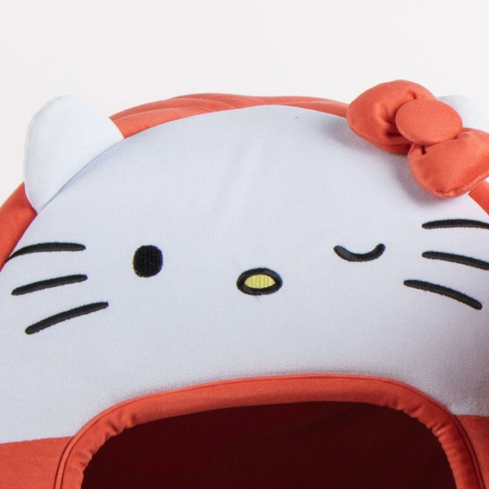 Lit pour chien Hello Kitty Rouge