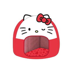 Cerdà Cueva niche lit pour chien Hello Kitty - Taille unique - Rouge
