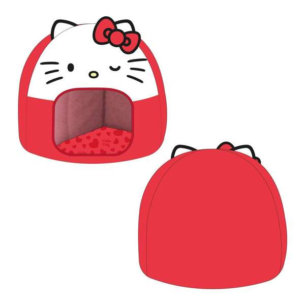 Cerdà Cueva niche lit pour chien Hello Kitty - Taille unique - Rouge Cerdà Cueva niche lit pour chien Hello Kitty - Taille unique - Rouge