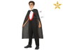Atosa Déguisement Vampire Noir Enfant