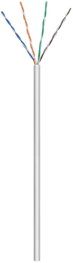 MicroConnect Câble Ethernet UTP CAT5e Solide 100m Gris