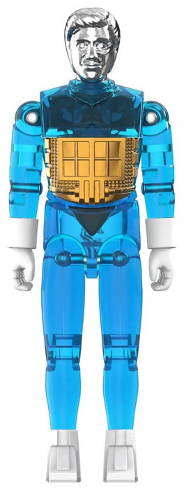 Super7 Micronauts ReAction+ Wave 03 Time Traveler (Bleu translucide) 10 cm Super7 Micronauts ReAction+ Wave 03 Time Traveler (Bleu translucide) 10 cm