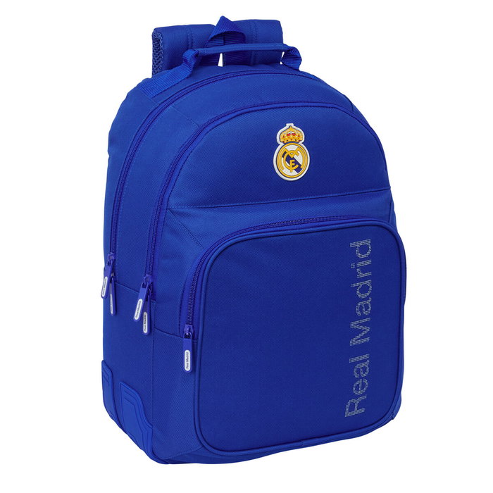 Cartable Real Madrid C.F. Bleu 32 x 42 x 15 cm Cartable Real Madrid C.F. Bleu 32 x 42 x 15 cm