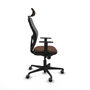 Piqueras y Crespo Chaise de Bureau Jorquera 1D036G2 Gris Brun foncé