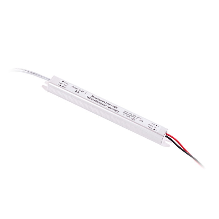 Transformateur LED Ultrafin 24W 12VDC 110V-220V/AC IP20 Transformateur LED Ultrafin 24W 12VDC 110V-220V/AC IP20
