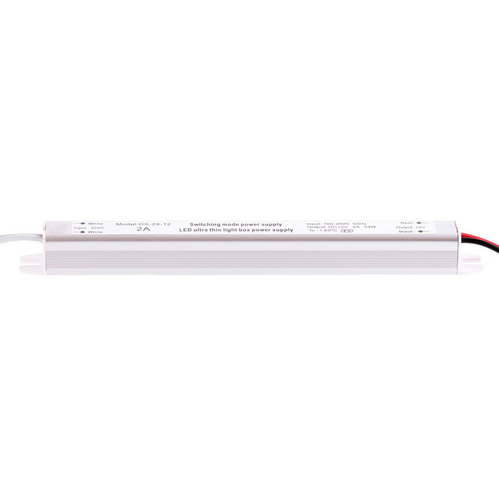 Transformateur LED Ultrafin 24W 12VDC 110V-220V/AC IP20 Transformateur LED Ultrafin 24W 12VDC 110V-220V/AC IP20