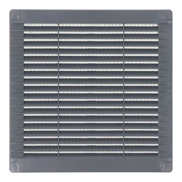 Grille de ventilation EDM 87705 Gris 20 x 20 x 0,7 cm Moustiquaire Grille de ventilation EDM 87705 Gris 20 x 20 x 0,7 cm Moustiquaire