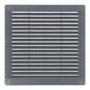 Grille de ventilation EDM 87705 Gris 20 x 20 x 0,7 cm Moustiquaire