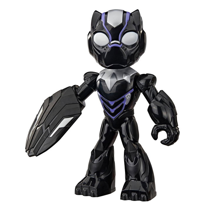 Hasbro Figure Mega Black Panther 22,8 cm, G2832 - Iron Man and His Awesome Friends - 5 points d'articulation - Multilingue (FR/EN/DE/IT/PT/ES) - +3 ans