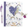 Jeux 2 momes Journal Licorne avec Stylo et Cadenas, Modèles Assortis