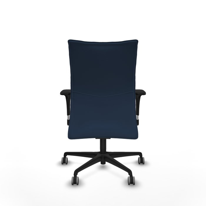 Piqueras Y Crespo Chaise de bureau Albacete confidente, Bleu marine