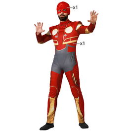Déguisement pour Adultes Héros de Bande dessinée Rouge