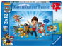 Ravensburger Puzzle Paw Patrol 2 x 12 pièces avec mini poster