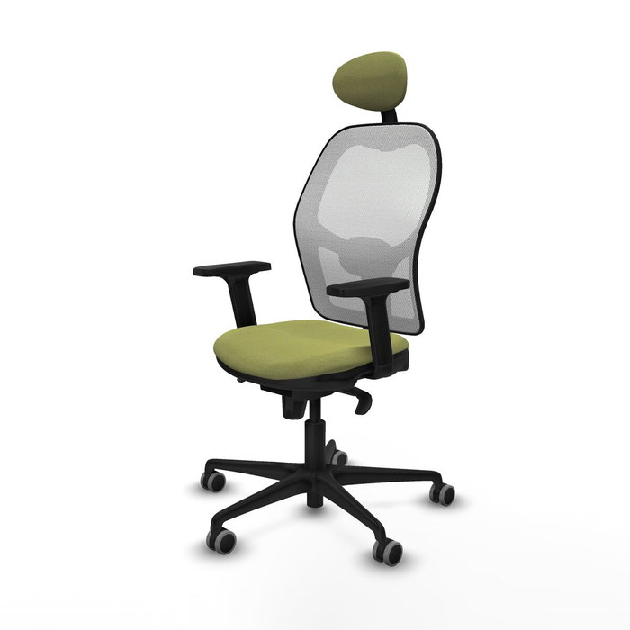 Piqueras y Crespo Chaise de Bureau 2D036G1 Vert Olive avec Appui-tête Piqueras y Crespo Chaise de Bureau 2D036G1 Vert Olive avec Appui-tête
