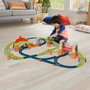 Fisher-Price Thomas & Friends - Set Piste 6 en 1 Motorisé Percy - Locomotive avec Rails - Jouet de Construction - À partir de 3 ans