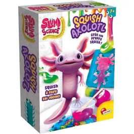 Lisciani Giochi - Kit Scientifique Pocket AXOLOTL - SLUMI SCIENCE - Composants Magiques pour Expérience Amusante - Création d'un Axolotl - Dès 8 Ans
