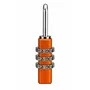 Abus Cadenas à combinaison 145/20 en aluminium orange, 3 chiffres, sans clé