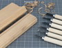 Innspiro Set de 6 outils de sculpture pour bois et linoléum
