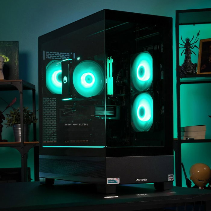 Actina PC de bureau KOMACNGIP0020 AMD Ryzen 5 7600 32 GB RAM 1 TB SSD AMD Radeon RX 7700 xt